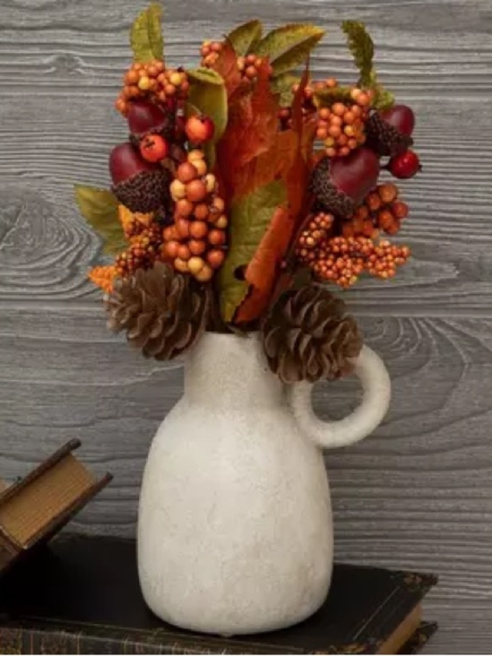 (3) Berries, Leaves & Acorns Pick - Picture 3 of 3